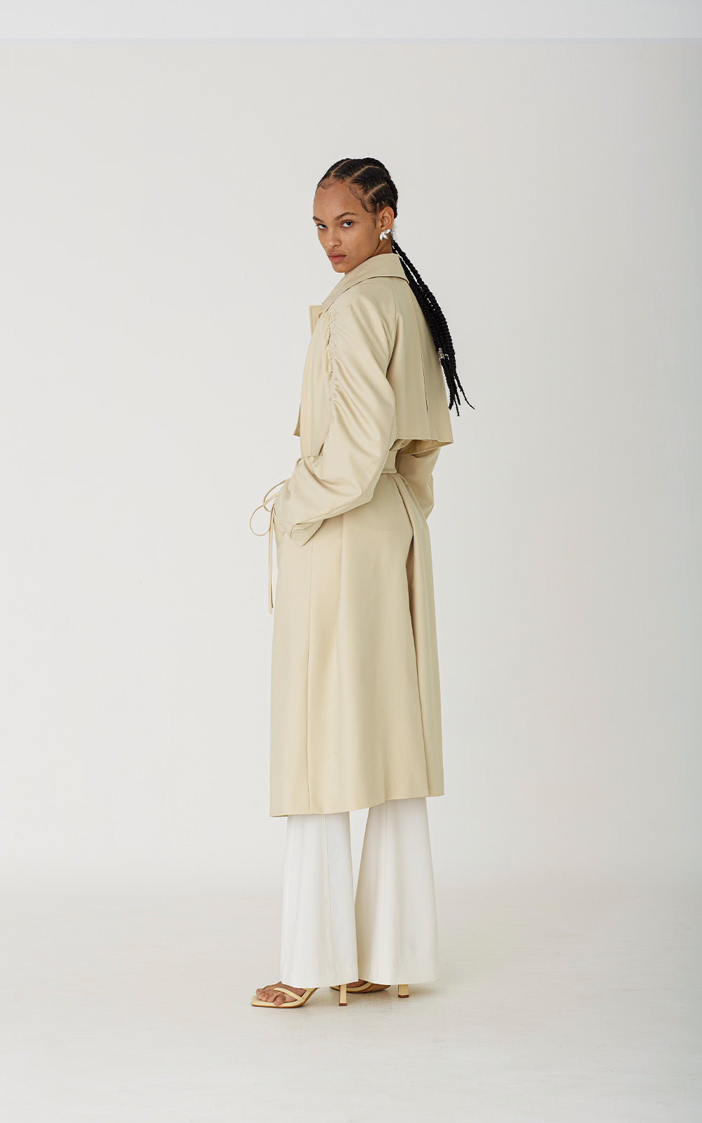 Chung Yuul Signature Trench: Timeless Elegance in Fine Korean Craftsmanship