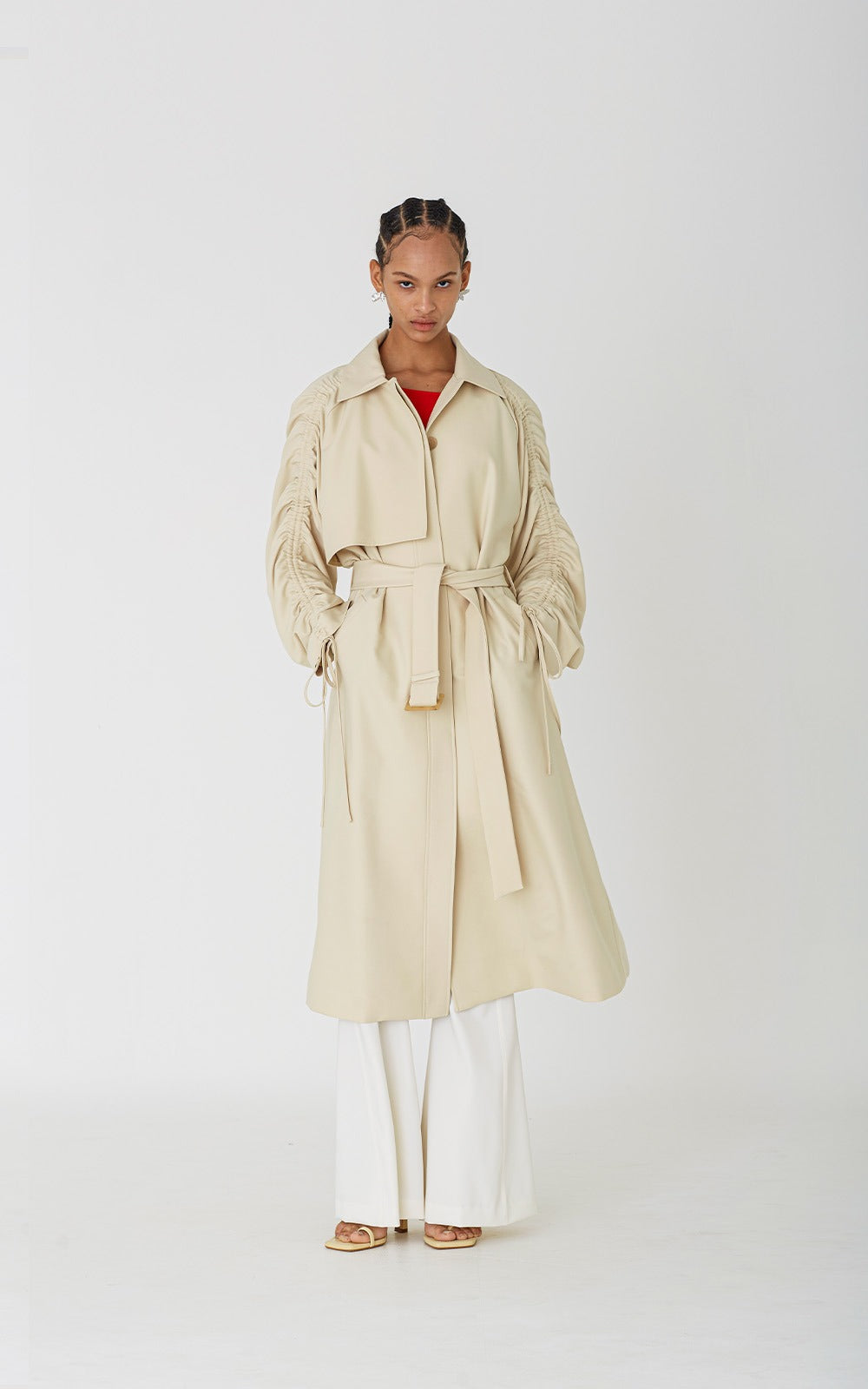 Chung Yuul Signature Trench: Timeless Elegance in Fine Korean Craftsmanship