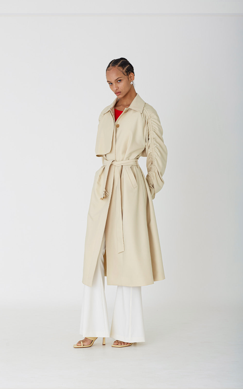 Chung Yuul Signature Trench: Timeless Elegance in Fine Korean Craftsmanship